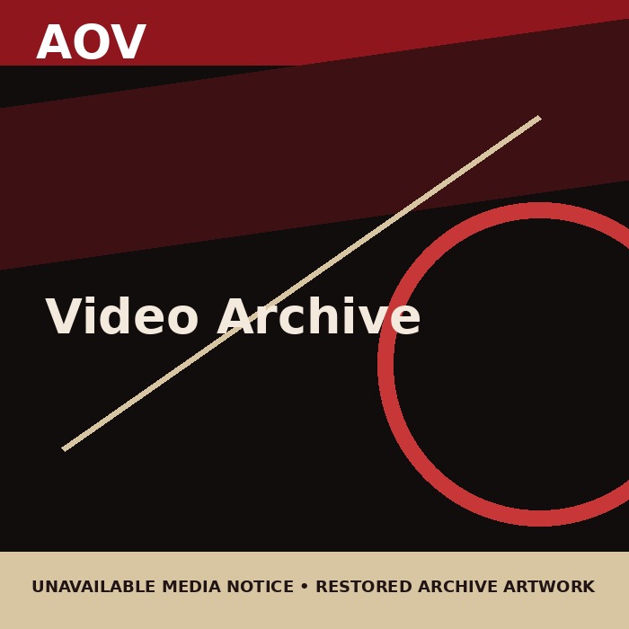 Claudio video archive poster