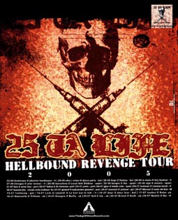 25 ta life tour poster